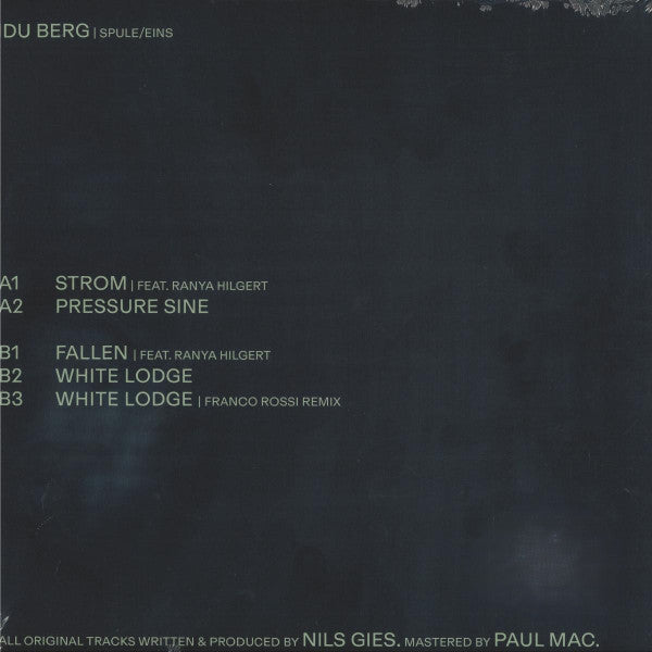 Idu Berg : Spulse / Eins (12")