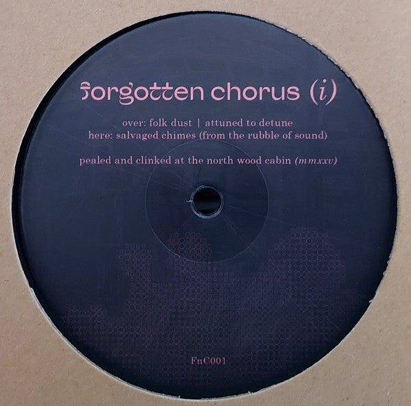 Silverlining : Forgotten Chorus (i) (12")