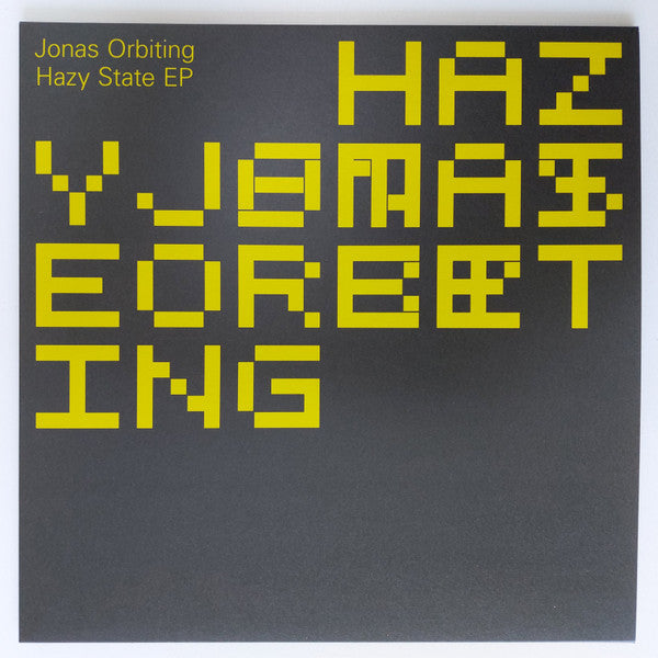Jonas Orbiting : Hazy State EP (12", EP)