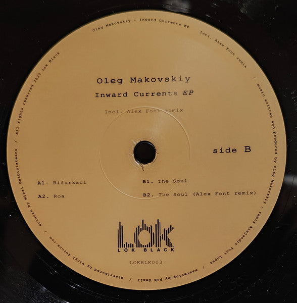 Oleg Makovskiy : Inward Currents EP (12", EP)