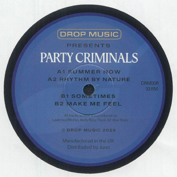 Inland Knights : Party Criminals EP (12", EP, RE)