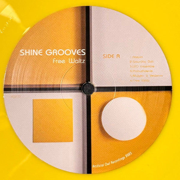 Shine Grooves : Free Waltz (LP, Album, Ltd, yel)