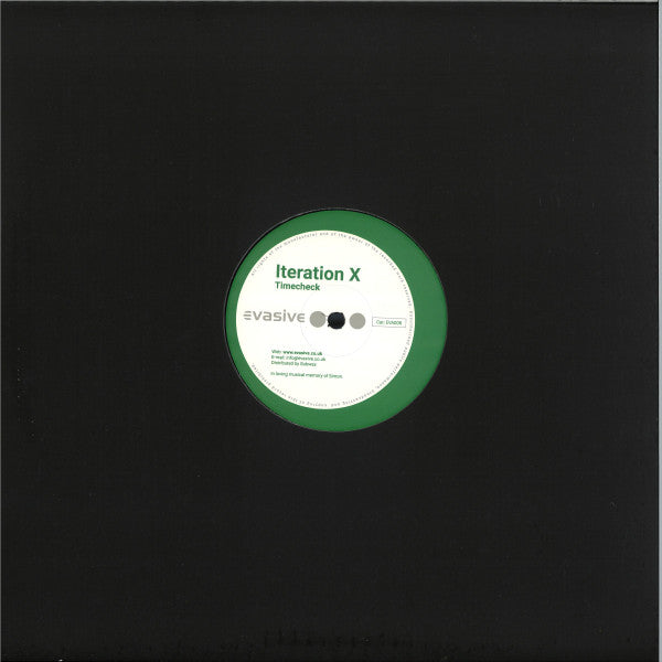 Iteration X : Timecheck / Liquid Logic (12", RP)