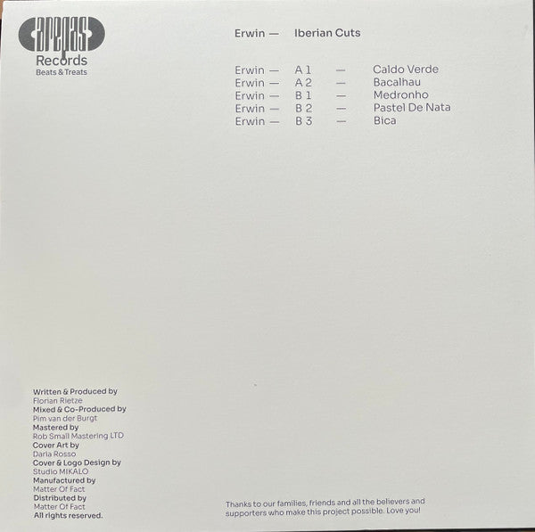 Erwin (35) : Iberian Cuts (12", EP)