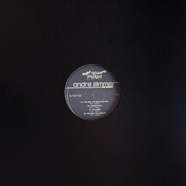 Andre Zimmer : The Weight (12", EP)
