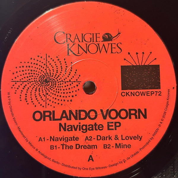 Orlando Voorn : Navigate EP (12", EP)