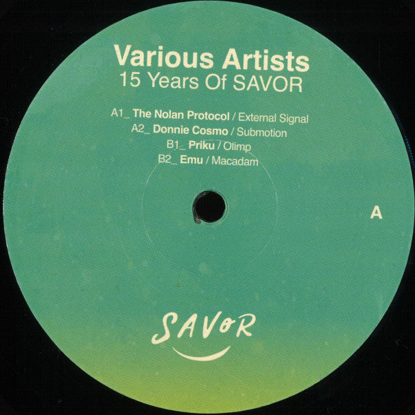 Various : 15 Years Of Savor (12", Vin)