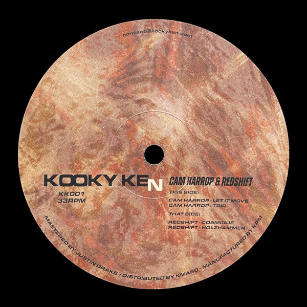 Cam Harrop & Redshift (32) : KK001 (12", EP)