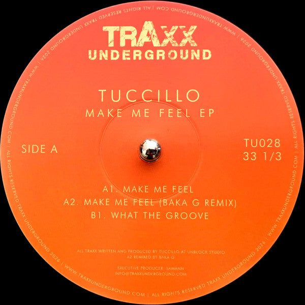Tuccillo : Make Me Feel EP (12")