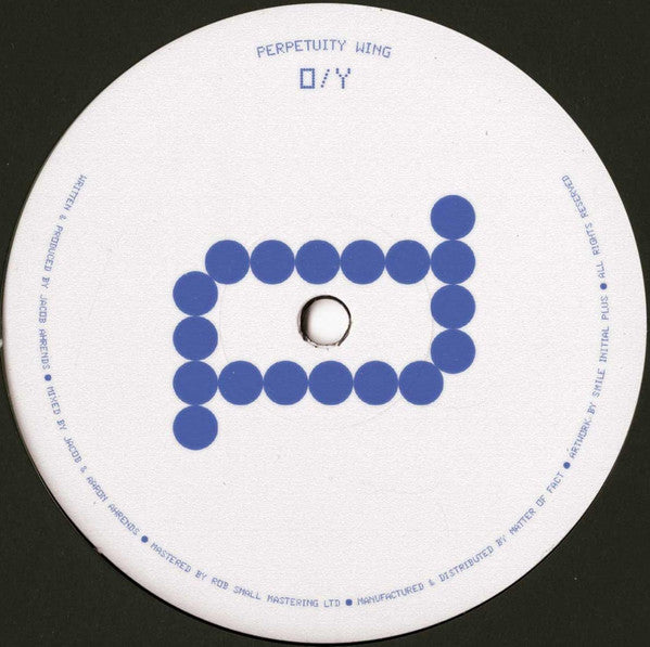 O/Y : Perpetuity Wing EP (12", EP)