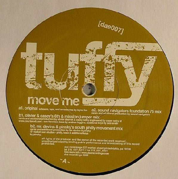 Tuffy (3) : Move Me (12")