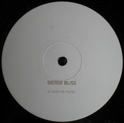 Sister Bliss : Sister Sister (12", Promo, Whi)