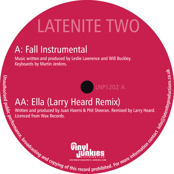 Various : Latenite Two EP (12")
