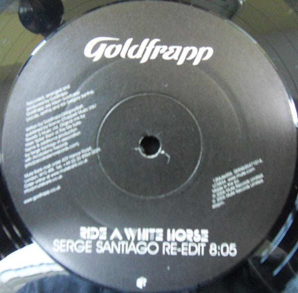 Goldfrapp : Ride A White Horse (12", Single, 1/2)