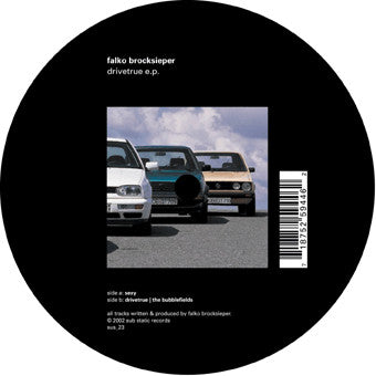 Falko Brocksieper : Drivetrue E.P. (12", EP)
