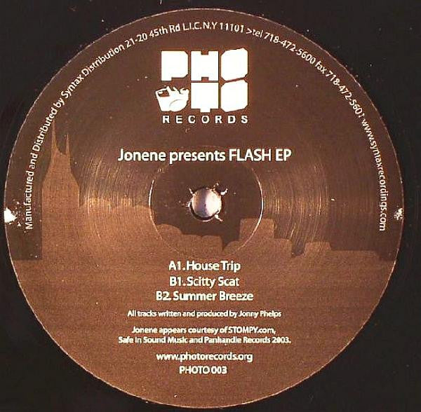 Jonene : Flash EP (12", EP)