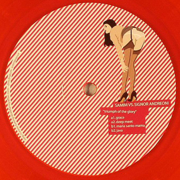 Samim (2) Vs. Signor Andreoni : Triumph Of The Glory (12", Pin)