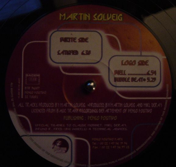 Martin Solveig : Satisfied (12")