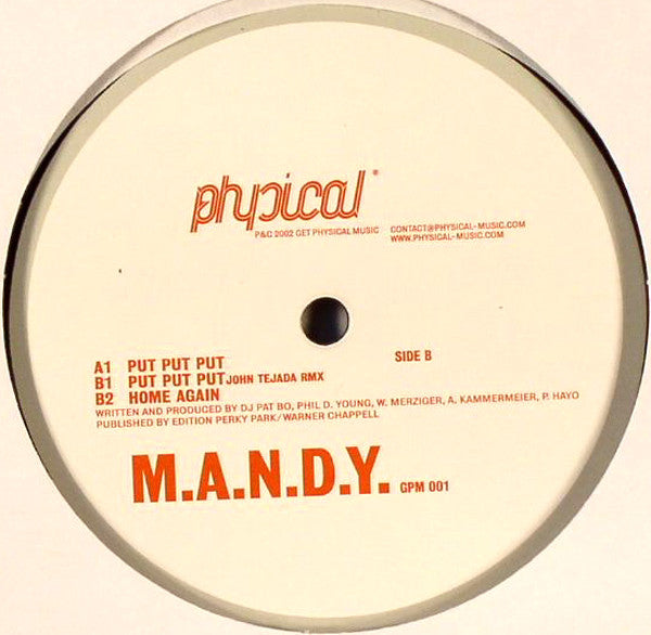 M.A.N.D.Y. : Put Put Put (12")