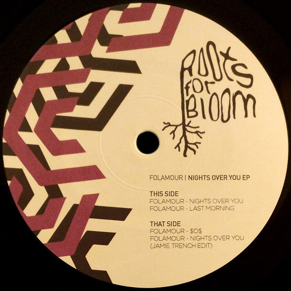Folamour : Nights Over You EP (12", EP)