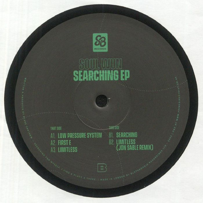 Soul Wun - Searching EP (SlothBoogie) (M)