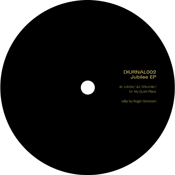 Roger Geressen - Jubilee EP (Diurnal) (M)