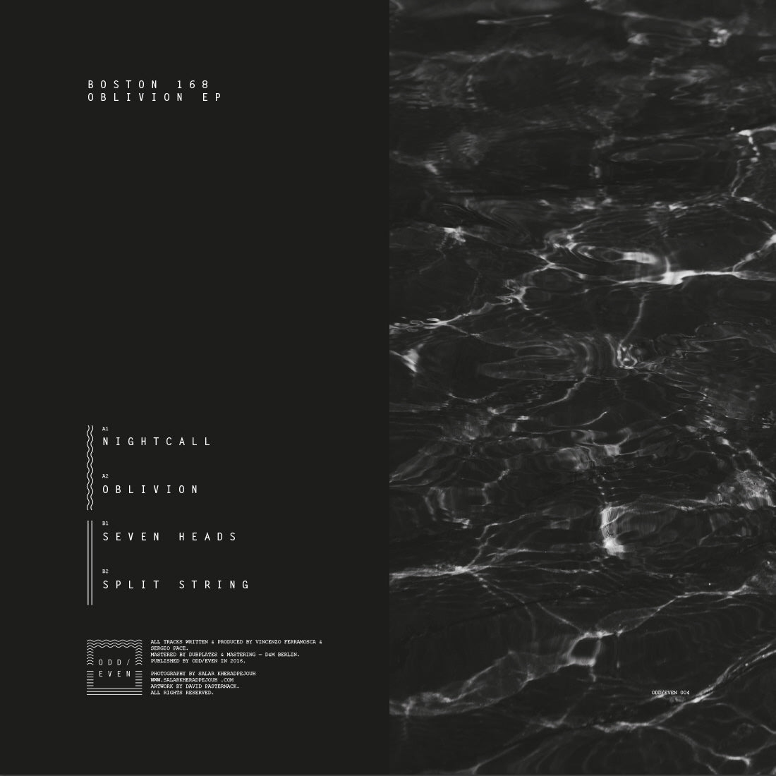 Boston 168 - Oblivion Ep (Odd Even) (M)