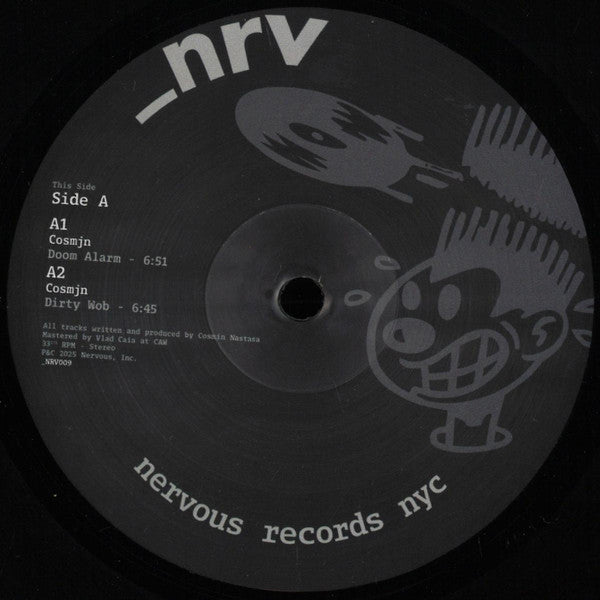 Cosmjn - The Music Behind (Nervous Records) (M)