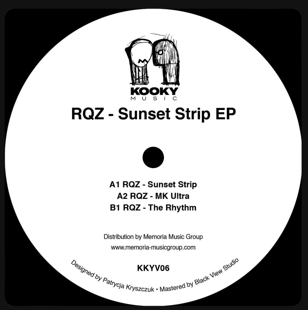 RQZ - Sunset Strip EP (Kooky Music) (M)