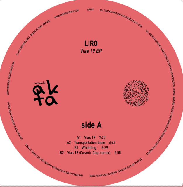 Liro - Vias 19 EP (Akta Records) (M)