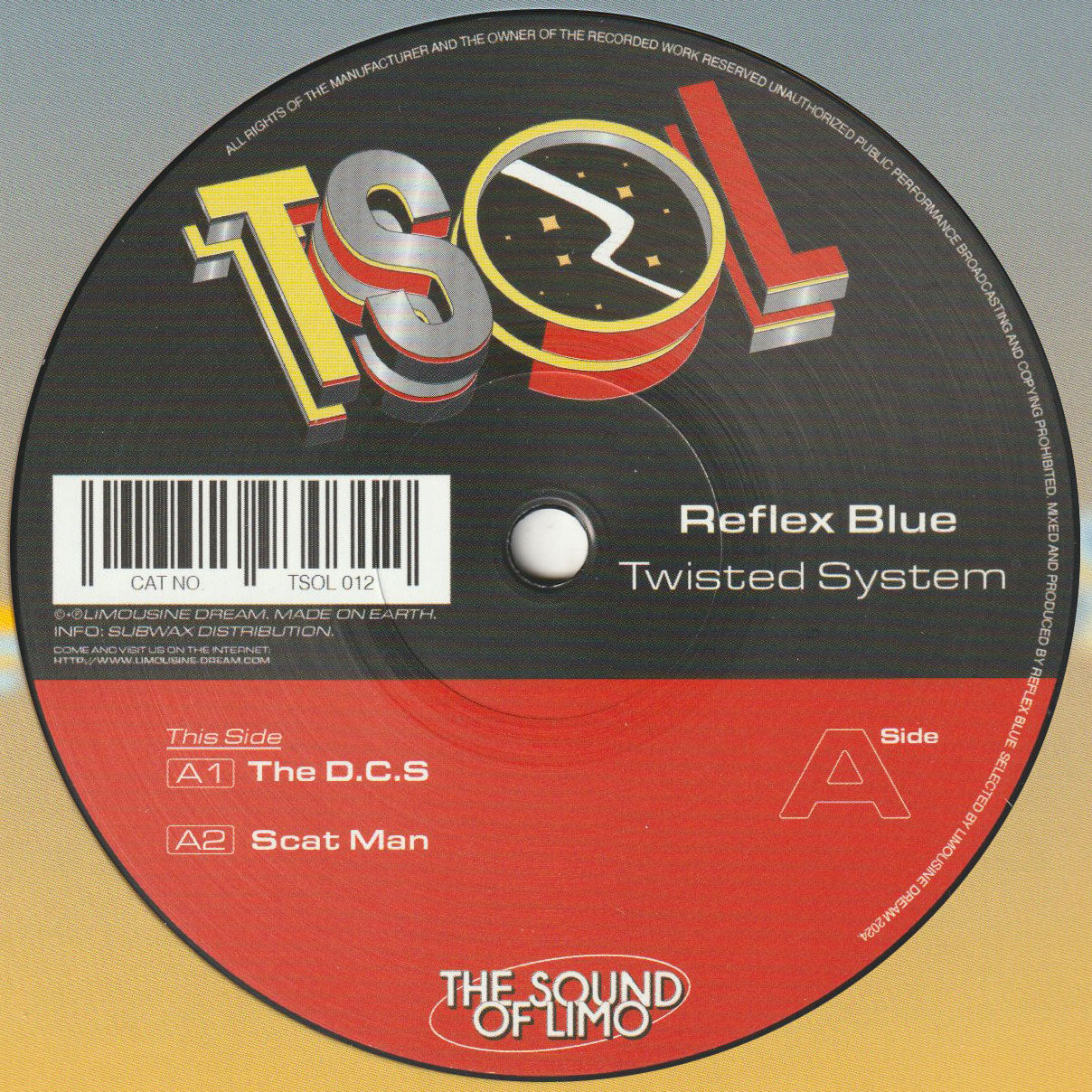 Reflex Blue - Twisted System (Limousine Dream) (M)