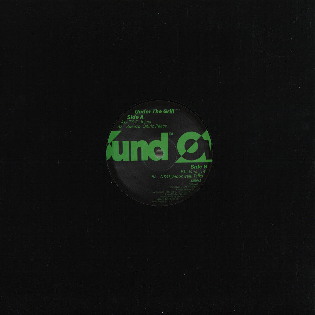 Various - Under The Grill Vol. 1 (Oven Sound) (M)