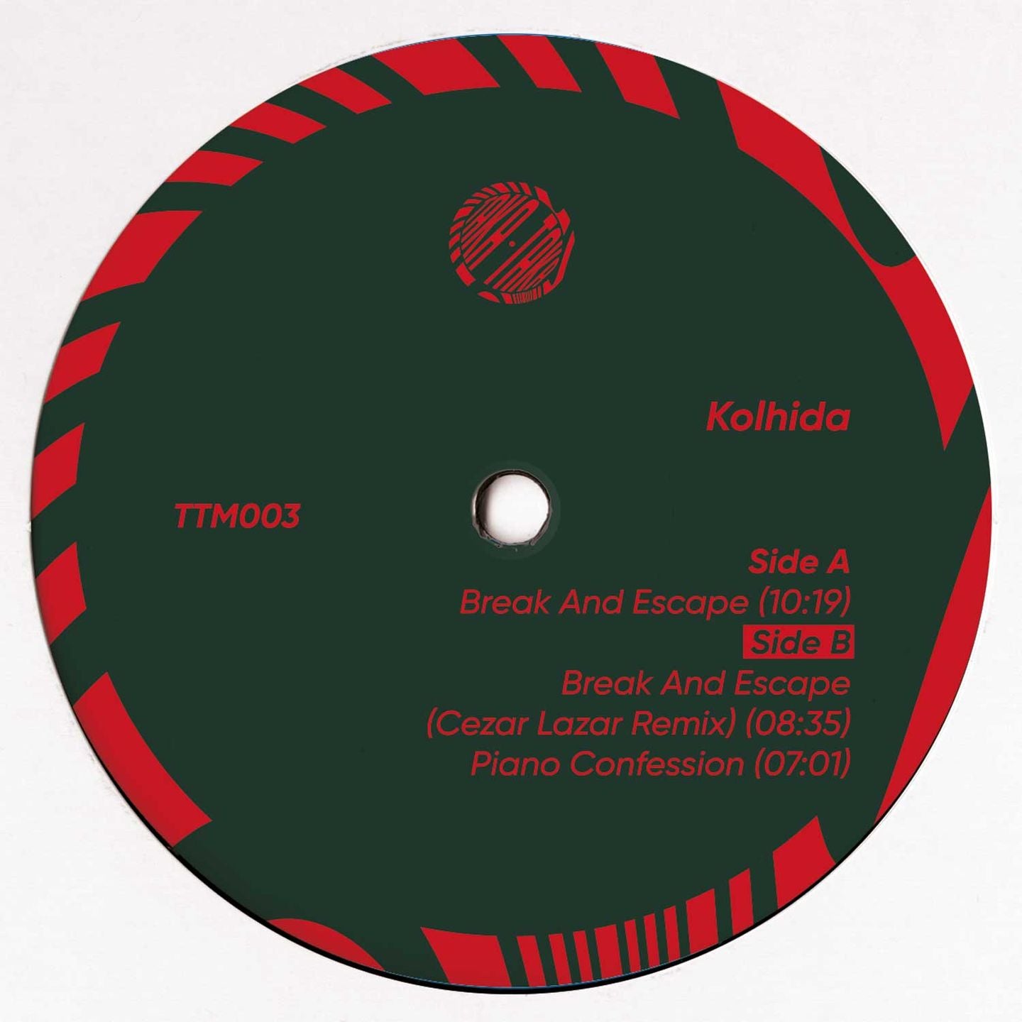 Kolhida, Lazăr Cezar - Break And Escape EP (Taka Taka) (M)
