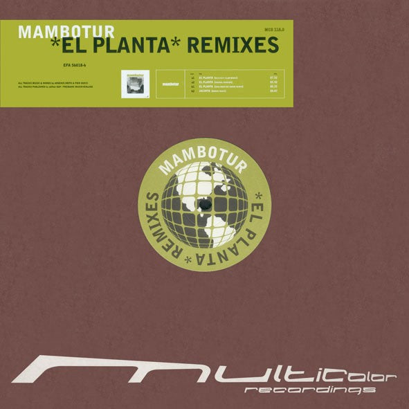 Mambotur : El Planta (Remixes) (12")