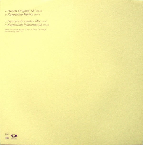 Hybrid Featuring Chrissie Hynde : Kid 2000 (2x12", Promo)