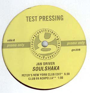 Jan Driver : Soulshaka (12", TP)