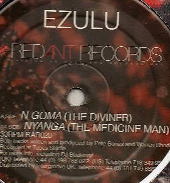 Ezulu : N Goma / Nyanga (12")