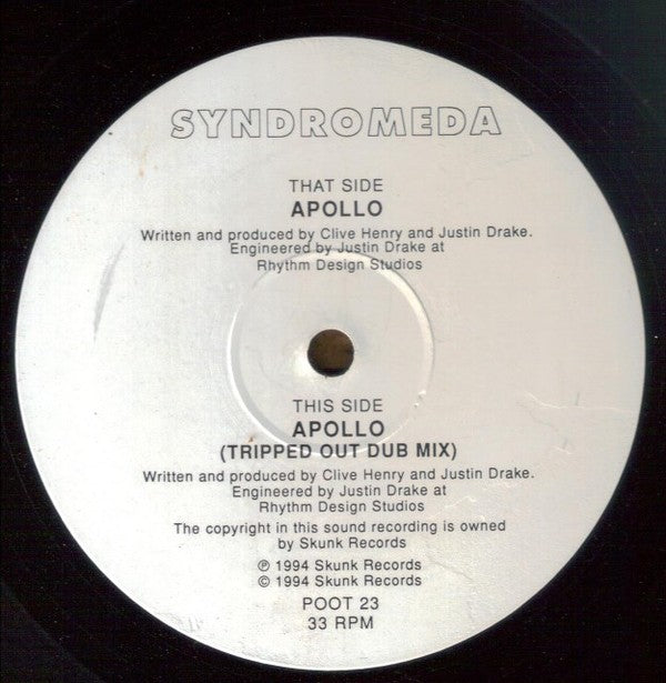 Syndromeda (2) : Apollo (12")