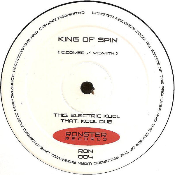 King Of Spin : Electric Kool (12")