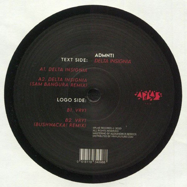 ADMNTi : Delta Insignia (12", EP)