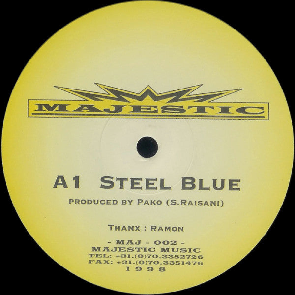 Pako / Majestic (3) / Frederik : Untitled (12")