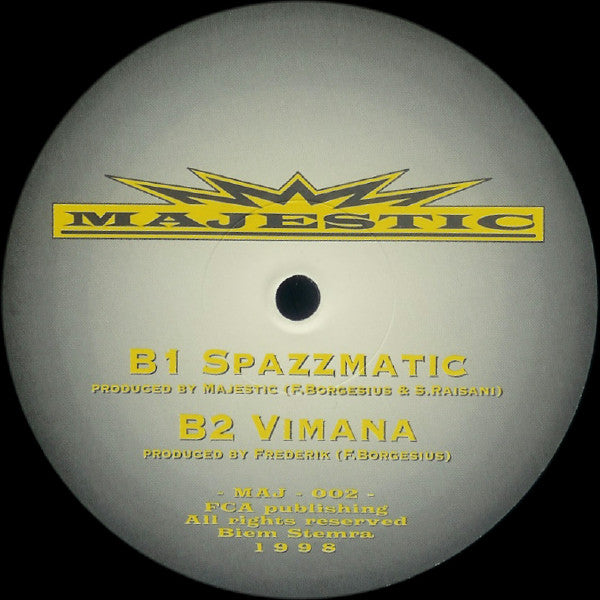 Pako / Majestic (3) / Frederik : Untitled (12")