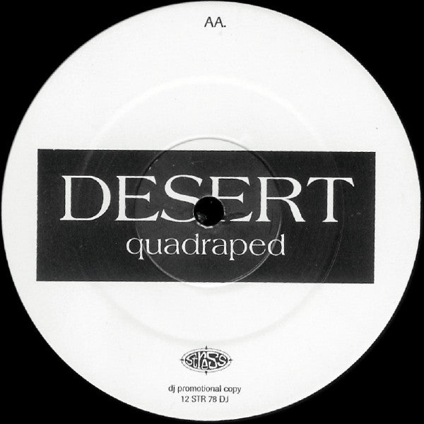 Desert : Feelings Run So Deep (12", Promo)