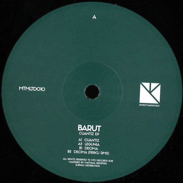 Barut : Cuantiz EP (12", Ltd, 180)