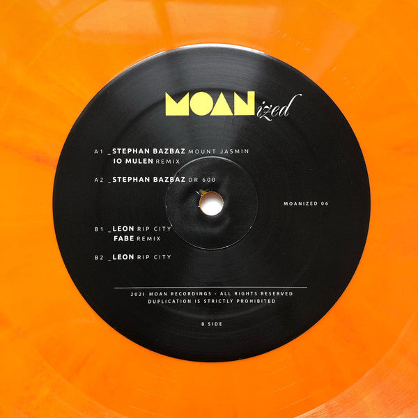 Stephan Bazbaz, Levan Lolishvili : Moanized 06 (12", Ora)