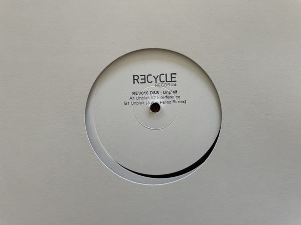 D&S (7) : Unplait (12", EP)