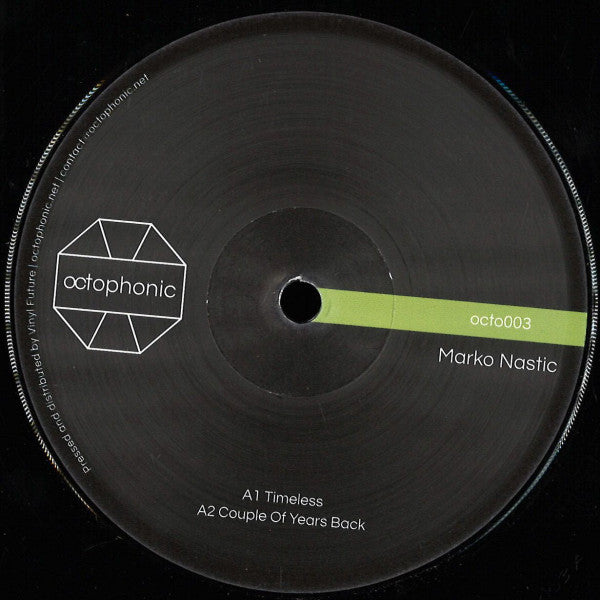 Marko Nastic* : Octo003 (12", EP)