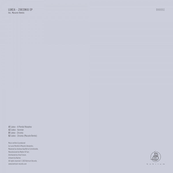Lukea : Zirconiu (12", EP)