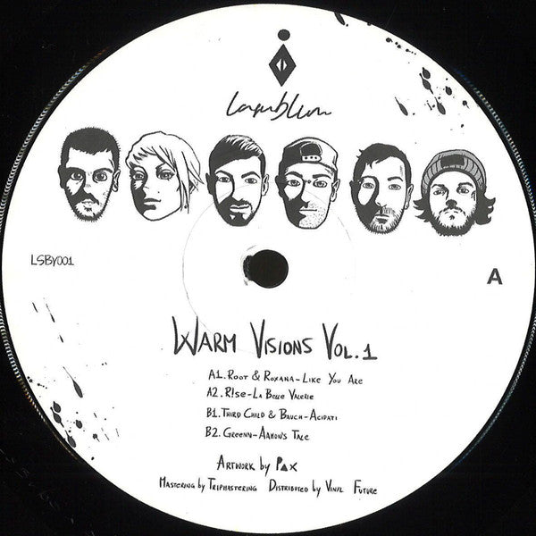 Various : Warm Visions Vol. 1 (12")