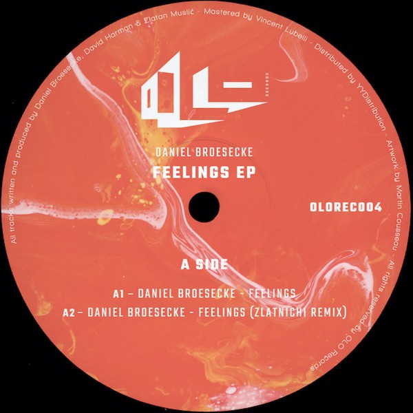 Daniel Broesecke : Feelings EP (12", EP)